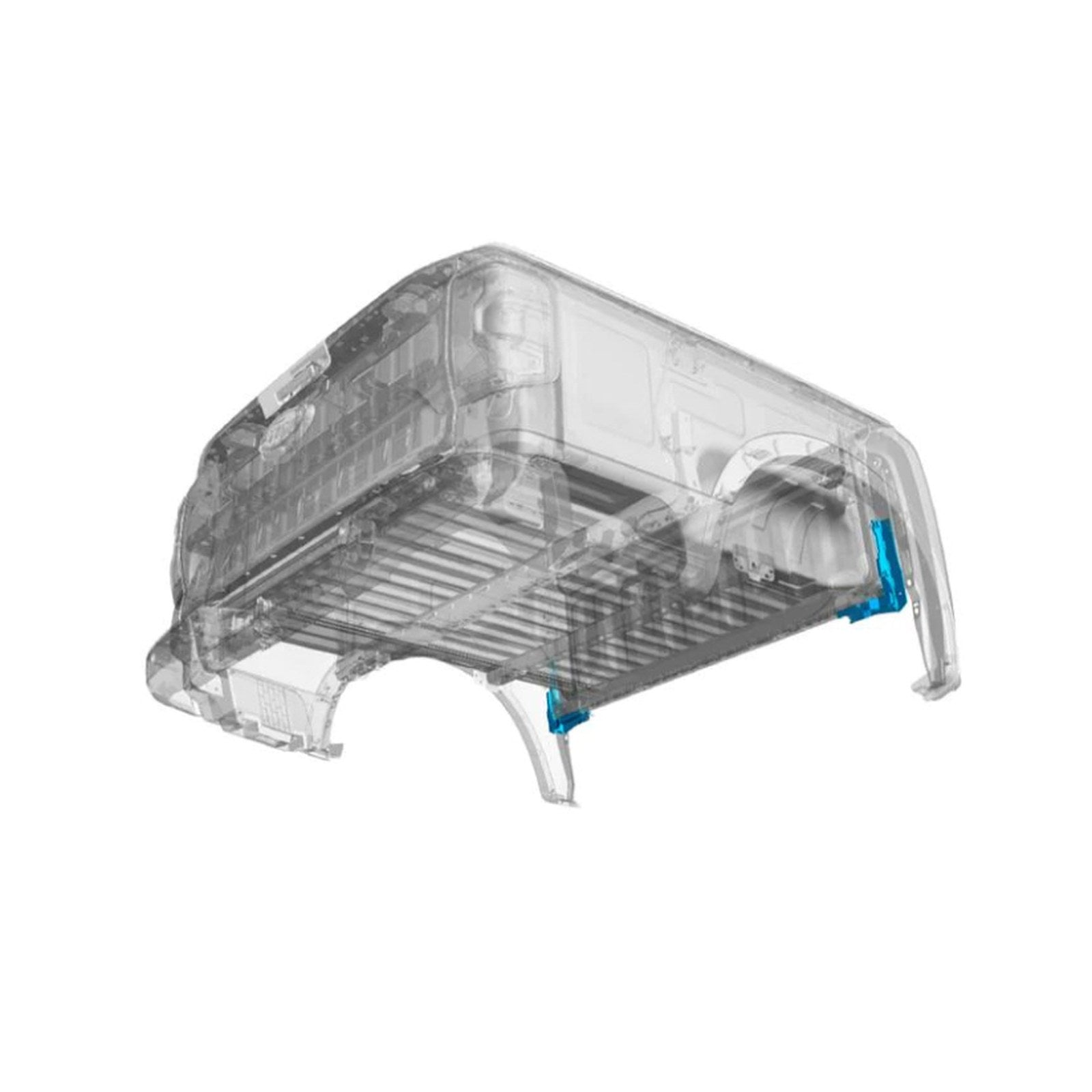 Kit de supports / renforts de benne N4-Offroad – Ford Ranger T9 (2023+)