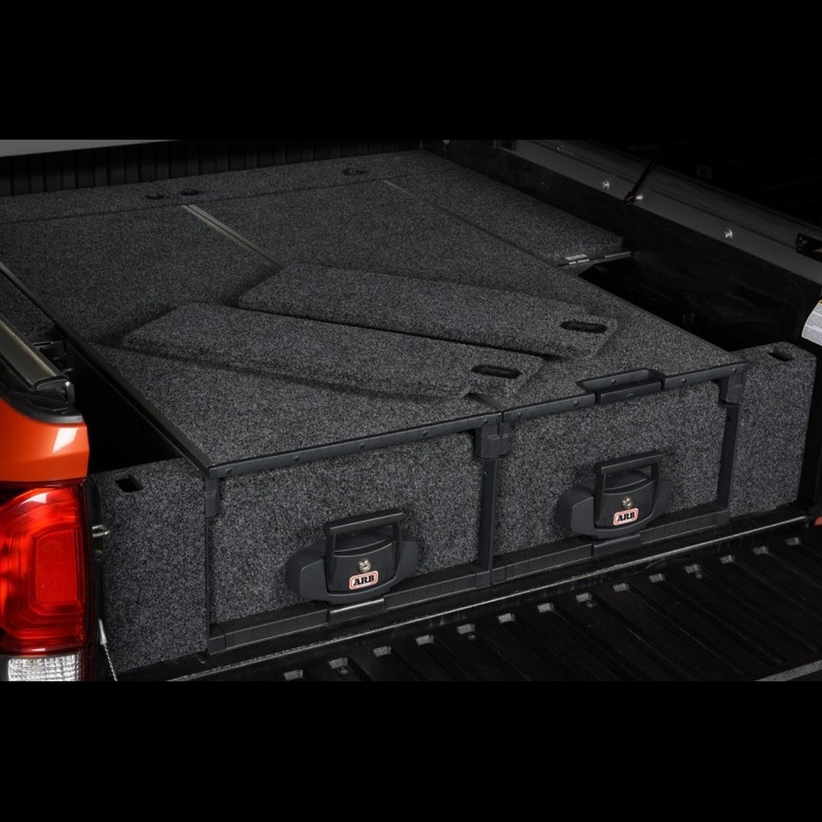 Kit finition tiroir ARB double cab sans tubeliner – Ford Ranger T9 & Raptor (2023+) – vue 1