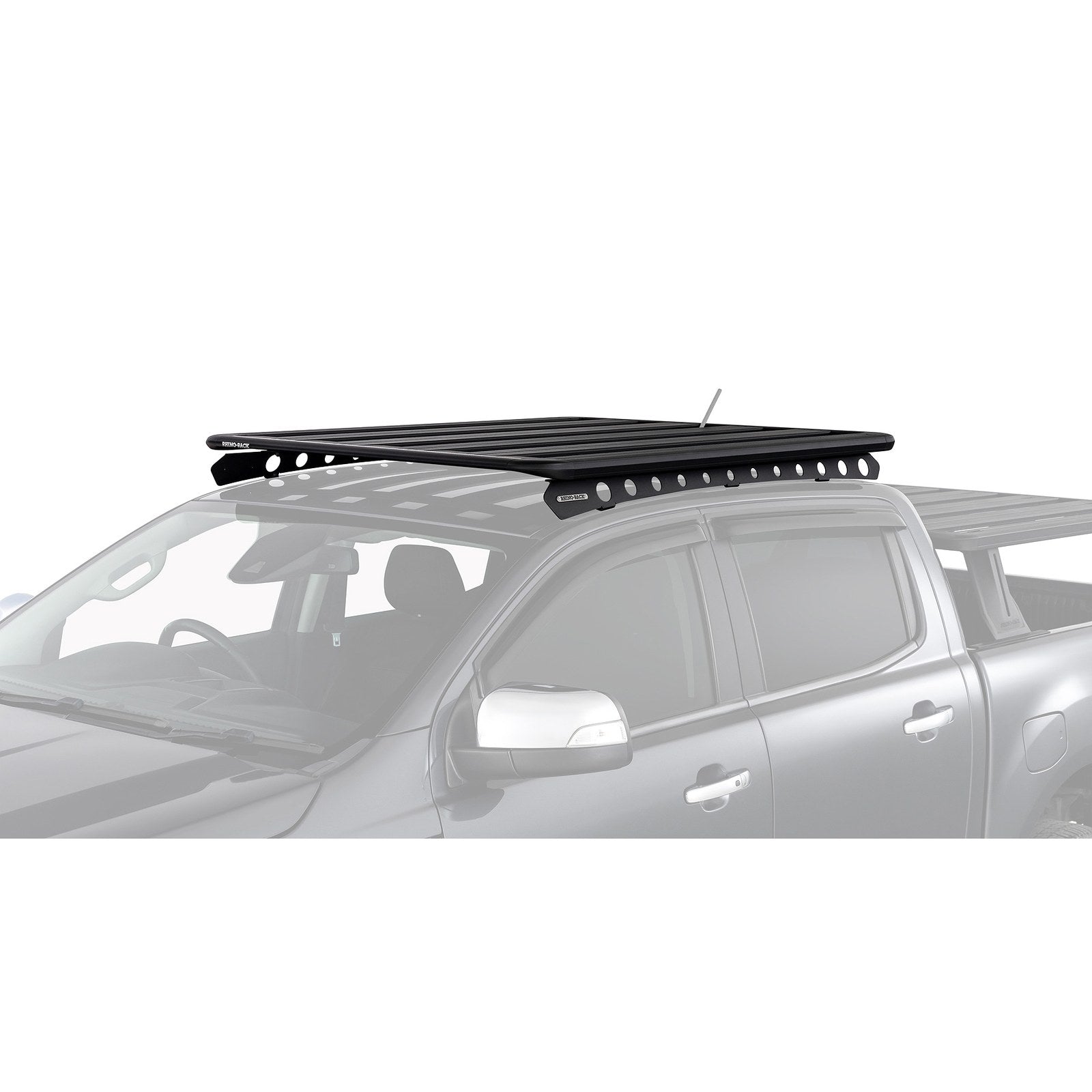 Kit galerie Pioneer 6 Rhino-Rack 1500x1240mm + Backbone – Ford Ranger & Raptor – vue 3