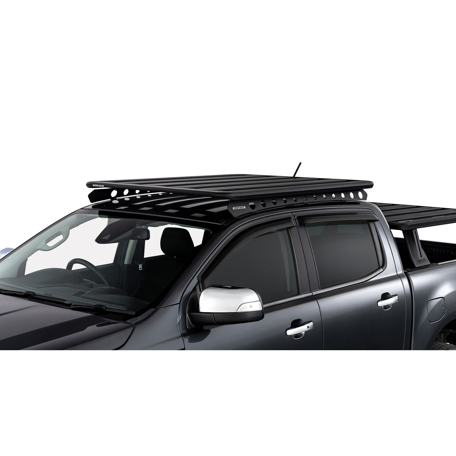 Kit galerie Pioneer 6 Rhino-Rack 1500x1240mm + Backbone – Ford Ranger & Raptor – vue 4