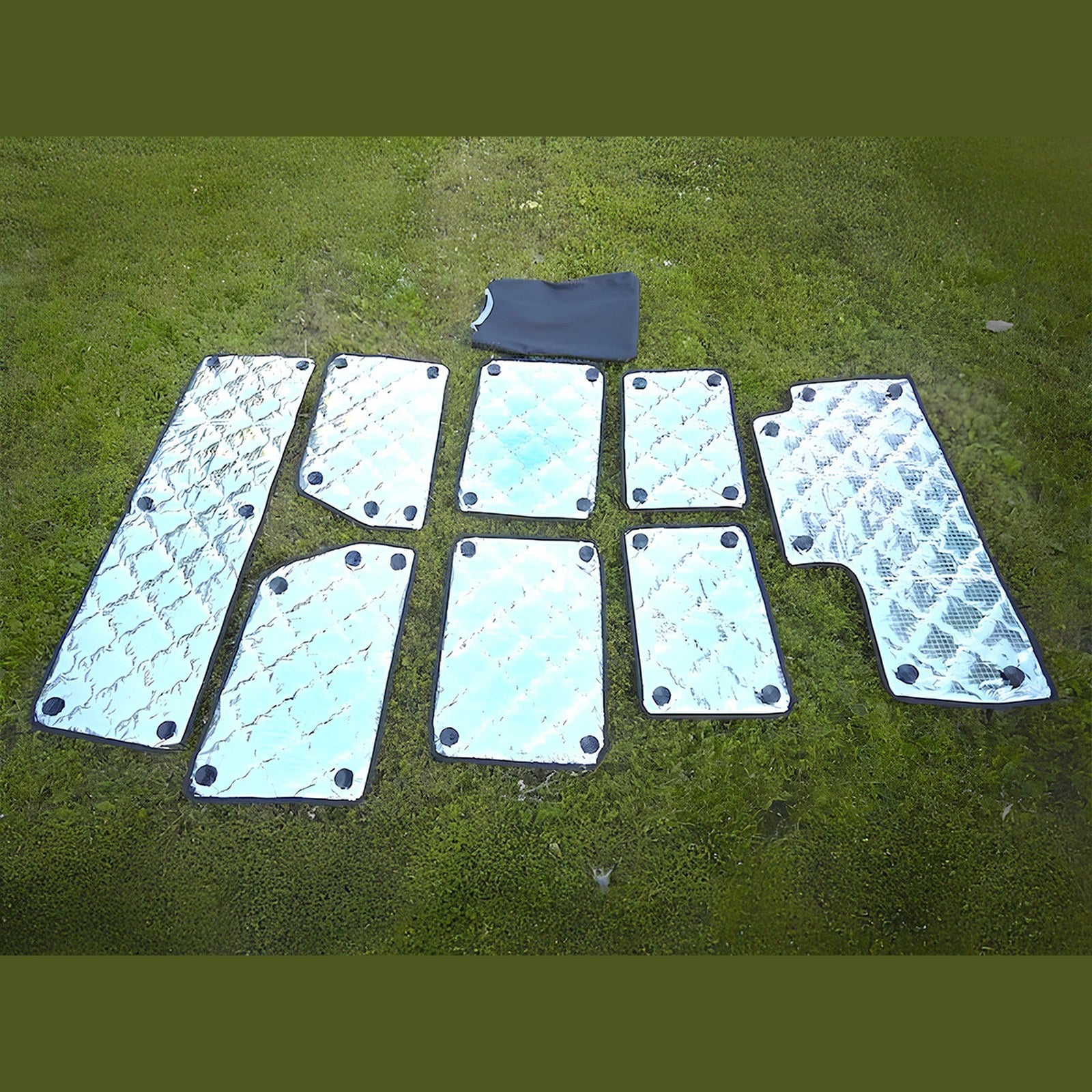 Kit isolation de vitres James Baroud double cabine – Ford Ranger T9 & Raptor (2023+) – vue 1