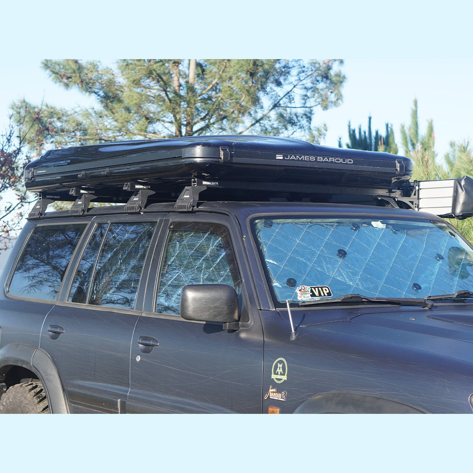 Kit isolation de vitres James Baroud double cabine – Ford Ranger T9 & Raptor (2023+) – vue 5