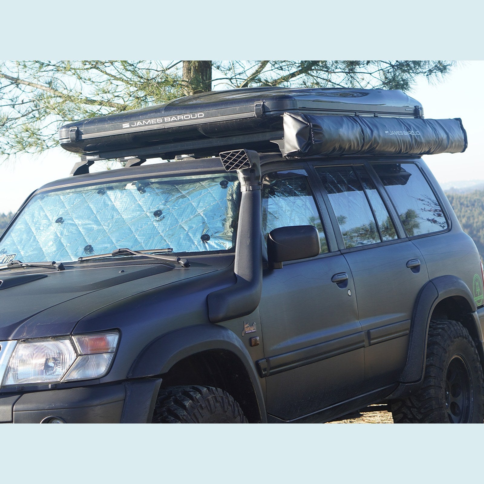 Kit isolation de vitres James Baroud double cabine – Ford Ranger T9 & Raptor (2023+) – vue 6