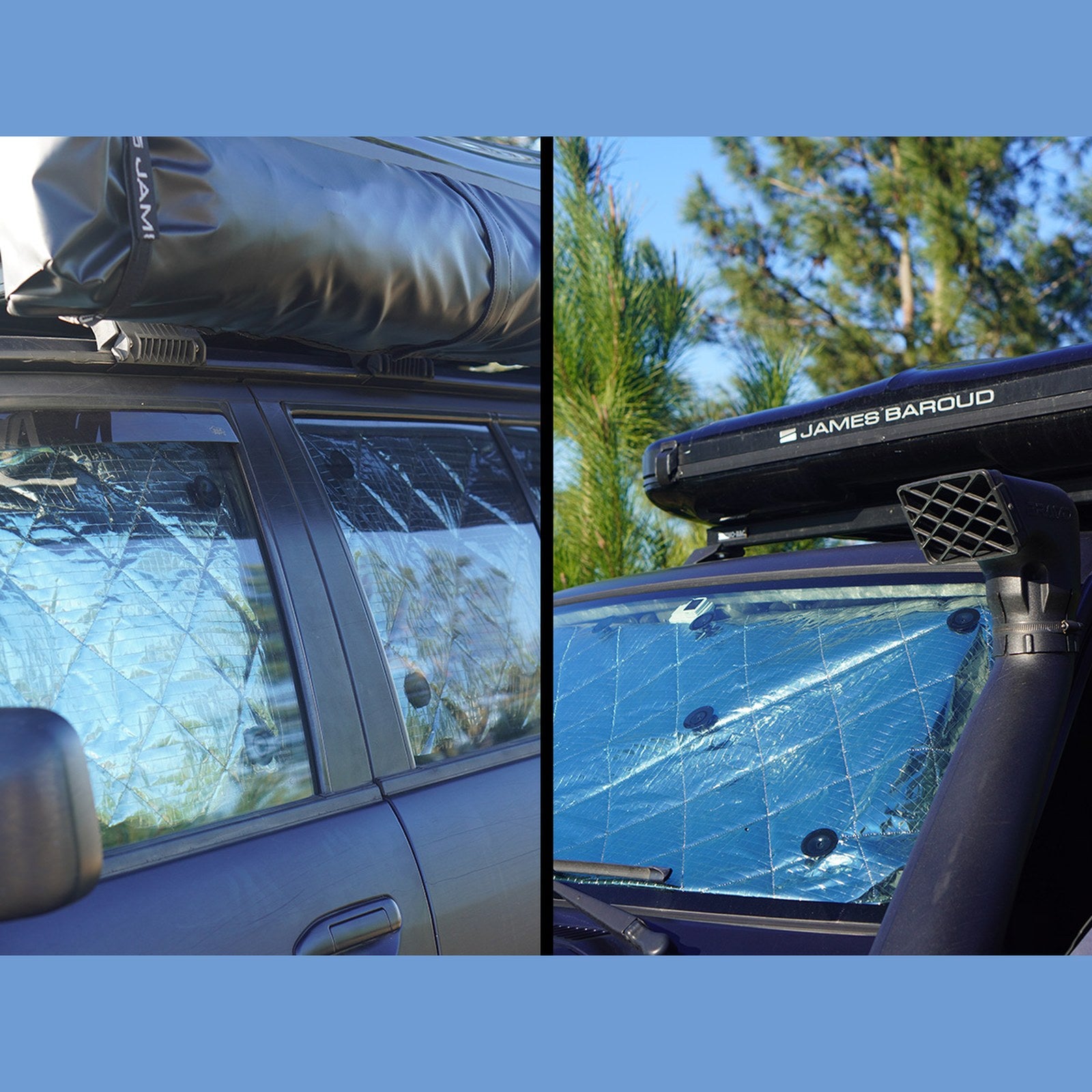 Kit isolation de vitres James Baroud double cabine – Ford Ranger T9 & Raptor (2023+) – vue 8