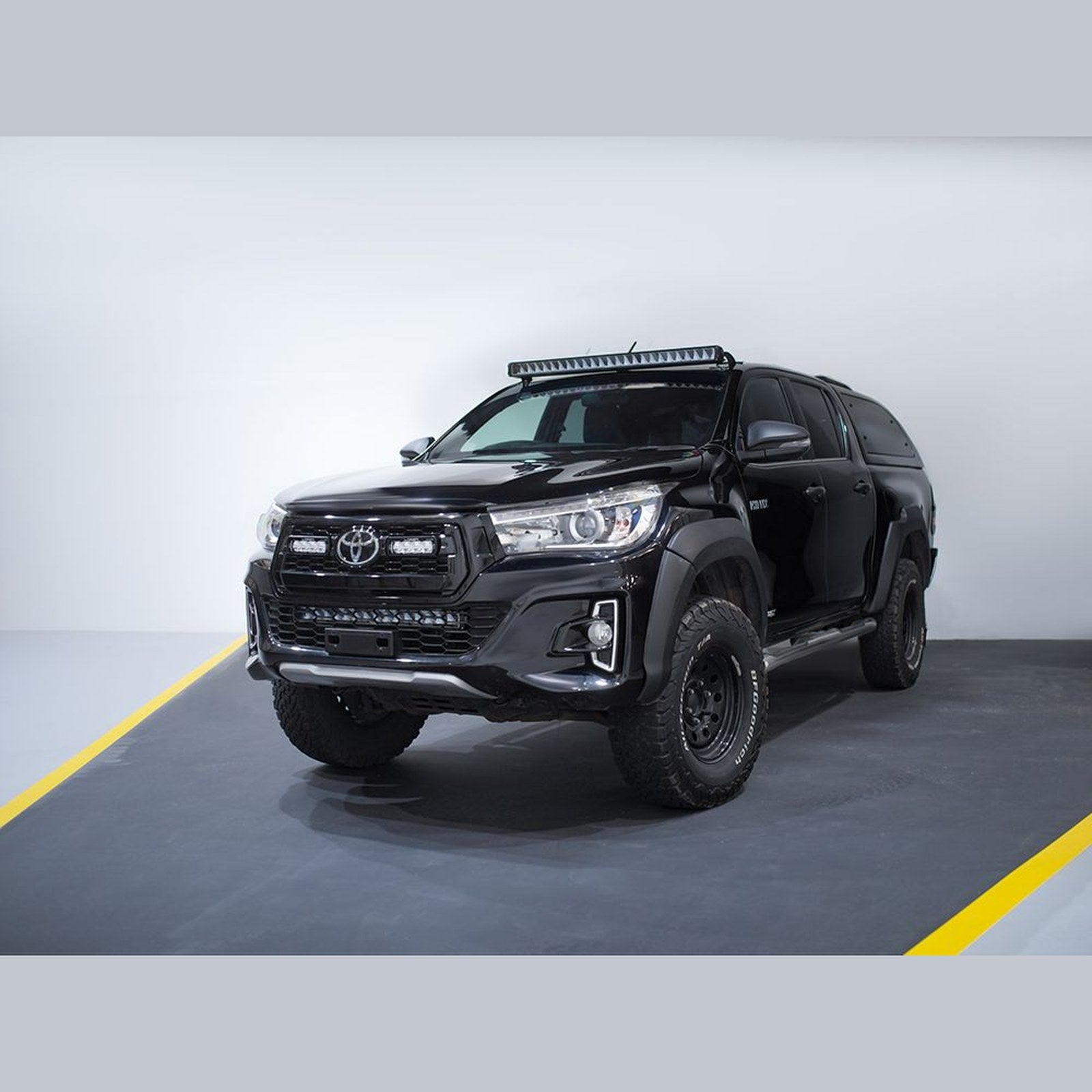 Kit montage toit rails 65mm Lazer RRR/T – Ford Ranger off-road – vue 4
