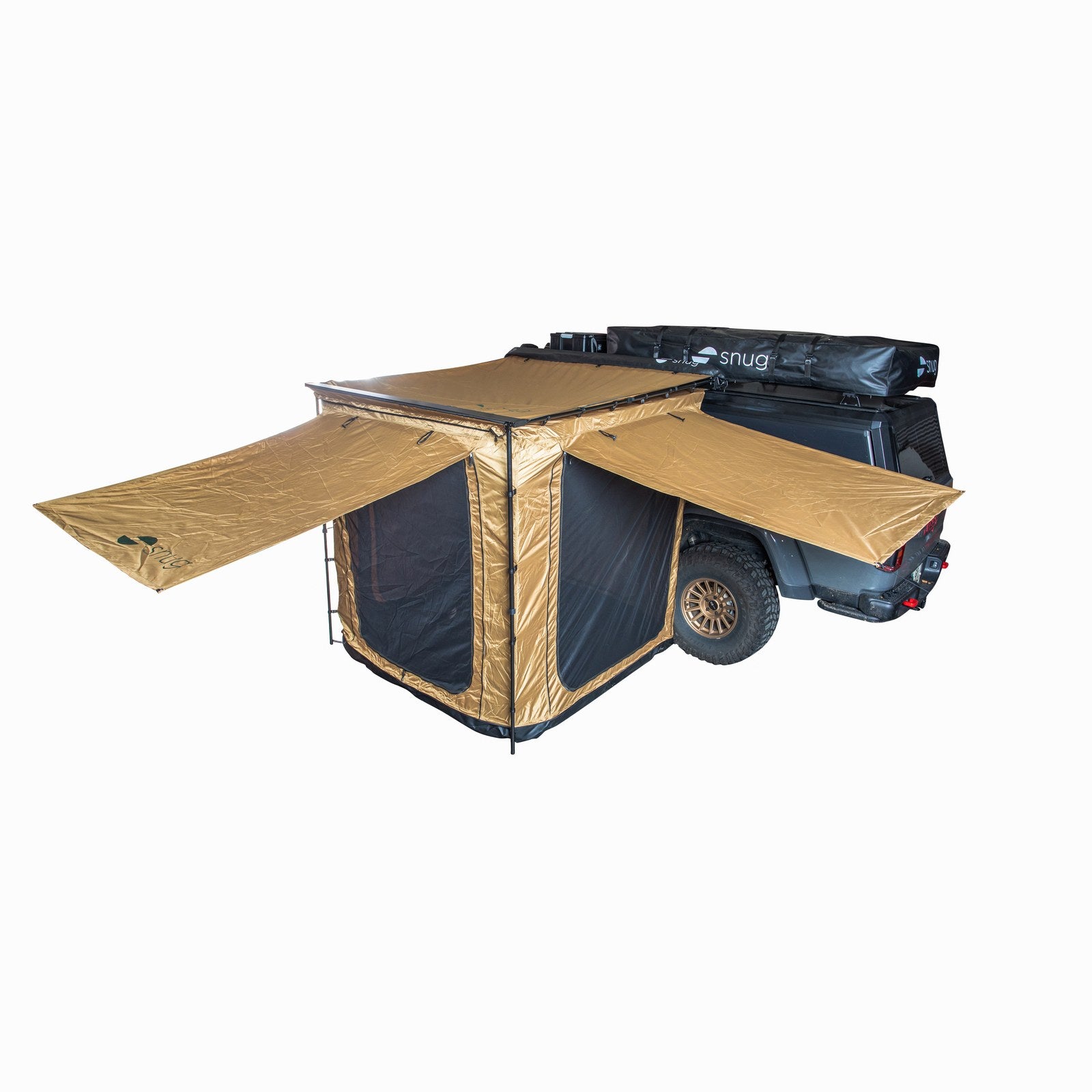 Murs latéraux pour auvent 200 Snug – Ford Ranger Camp & Bivouac – vue 2