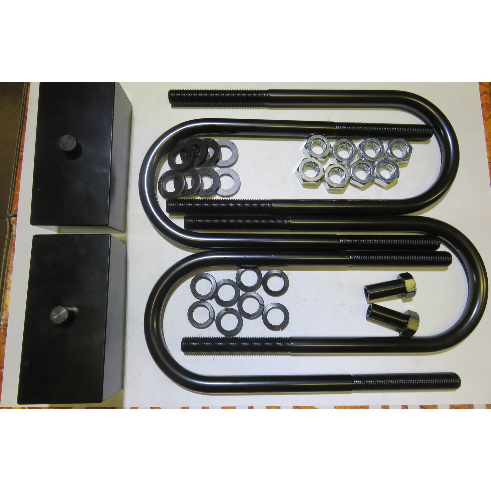Paire de cales de lames de suspension 45mm DTC Parts – Ford Ranger T6/T7 (2012-2019) – vue 1