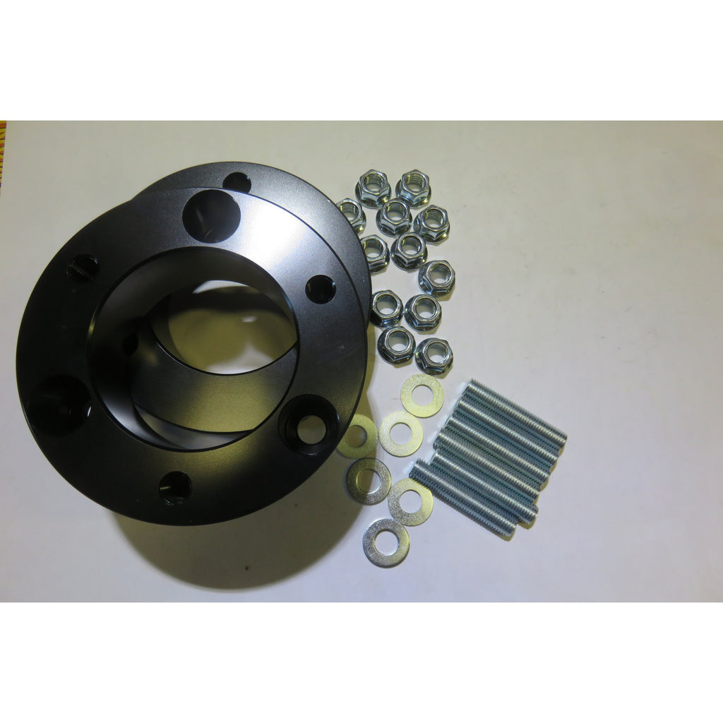 Paire de cales de ressort avant 35mm rehausse +5cm DTC Parts – Ford Ranger T6/T7 (2012-2019) – vue 2