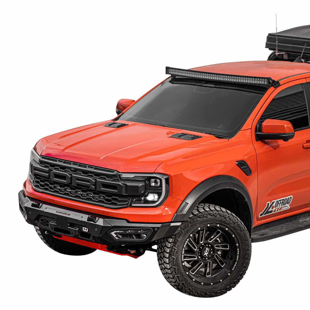 Pare-chocs avant acier HAMER Atlas – Ford Ranger Raptor (2023+) – vue 17