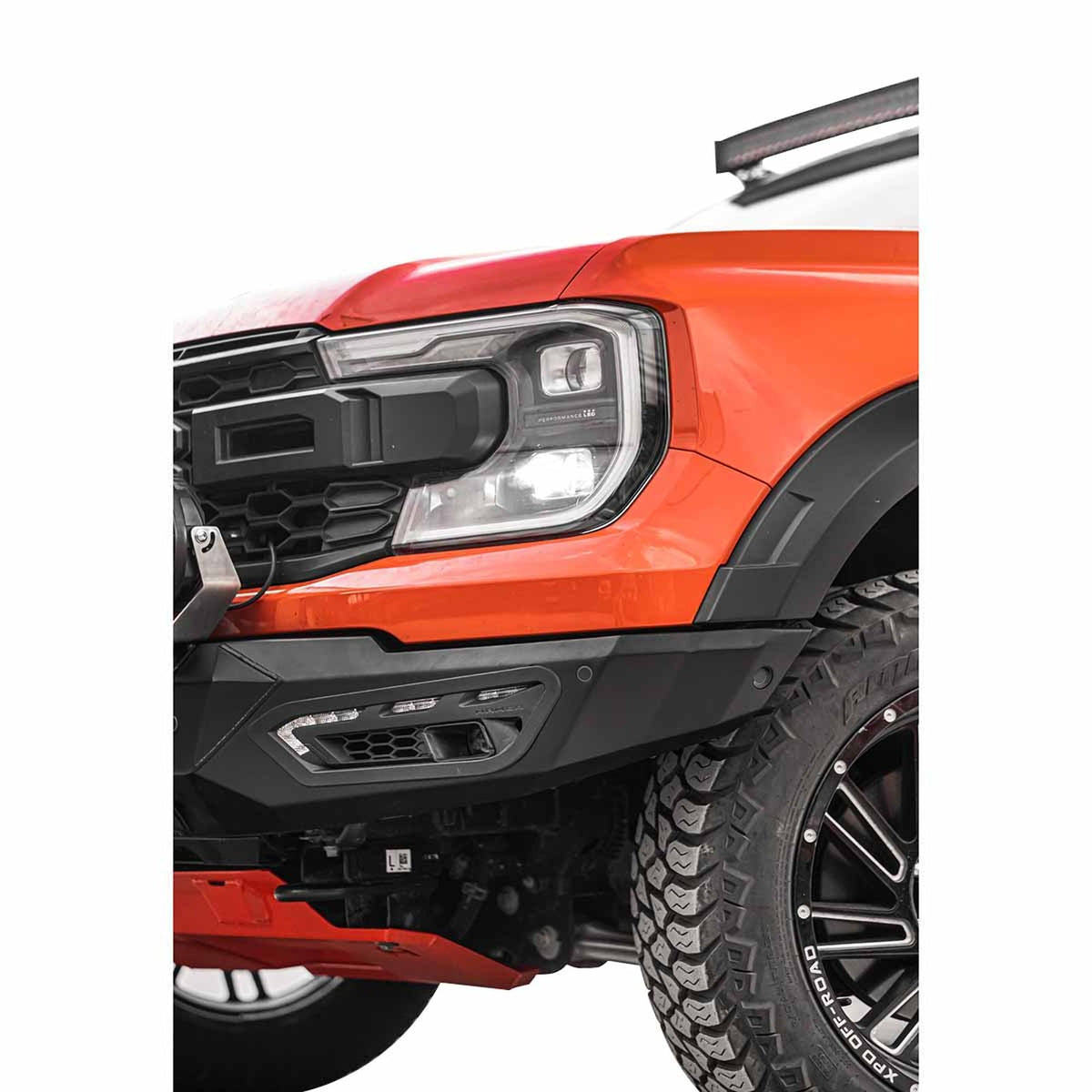 Pare-chocs avant acier HAMER Atlas – Ford Ranger Raptor (2023+) – vue 18