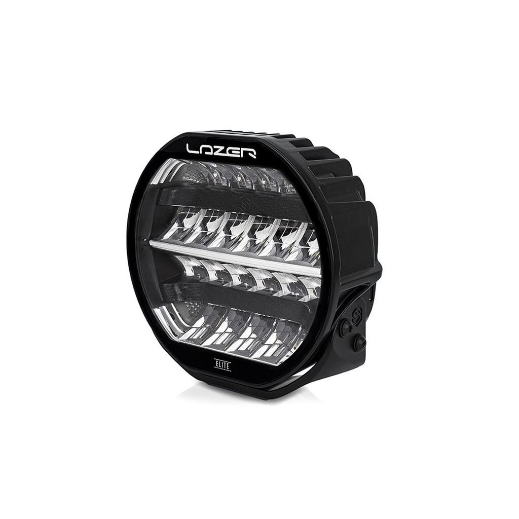 Phare LED Lazer Sentinel 9" Noir feux de position – Ford Ranger 4x4 – vue 1