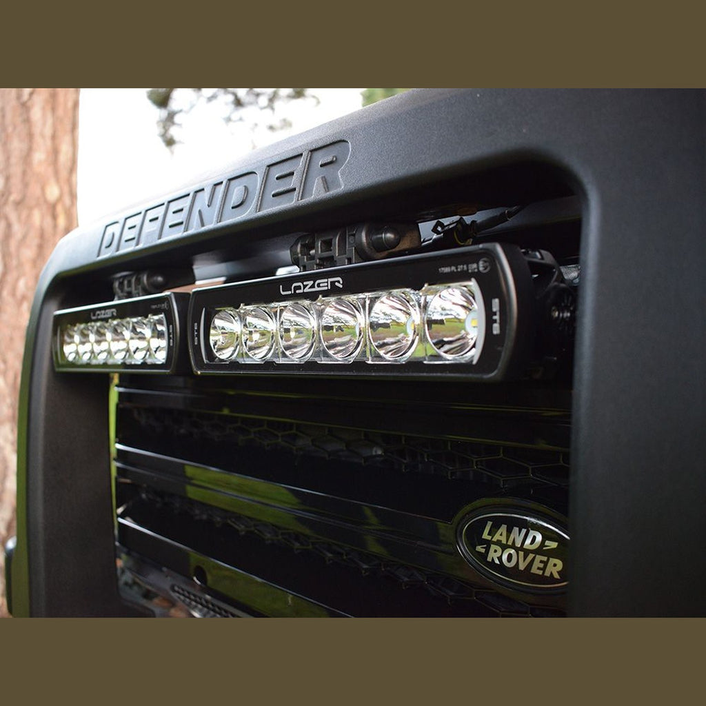 Phare LED Lazer ST-6 Evolution noir 6204 Lm – Ford Ranger off-road – vue 6