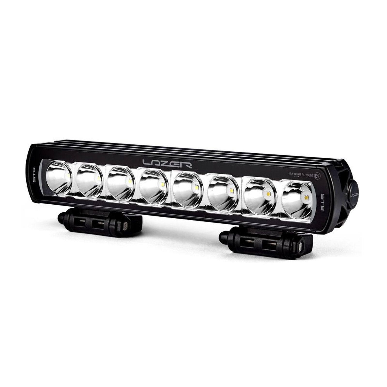 Phare LED Lazer ST-8 Evolution noir 8272 Lm – Ford Ranger off-road – vue 1