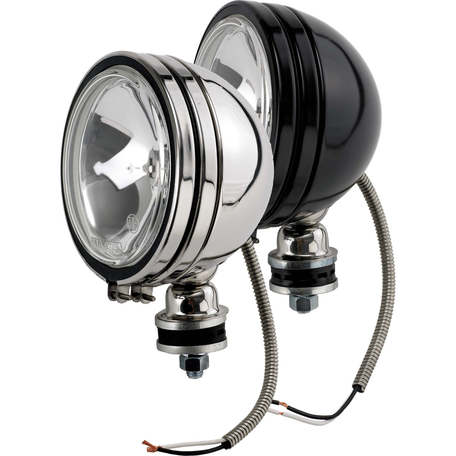 Phare off-road 6" inox 12V 100W avec cache – Ford Ranger 4x4