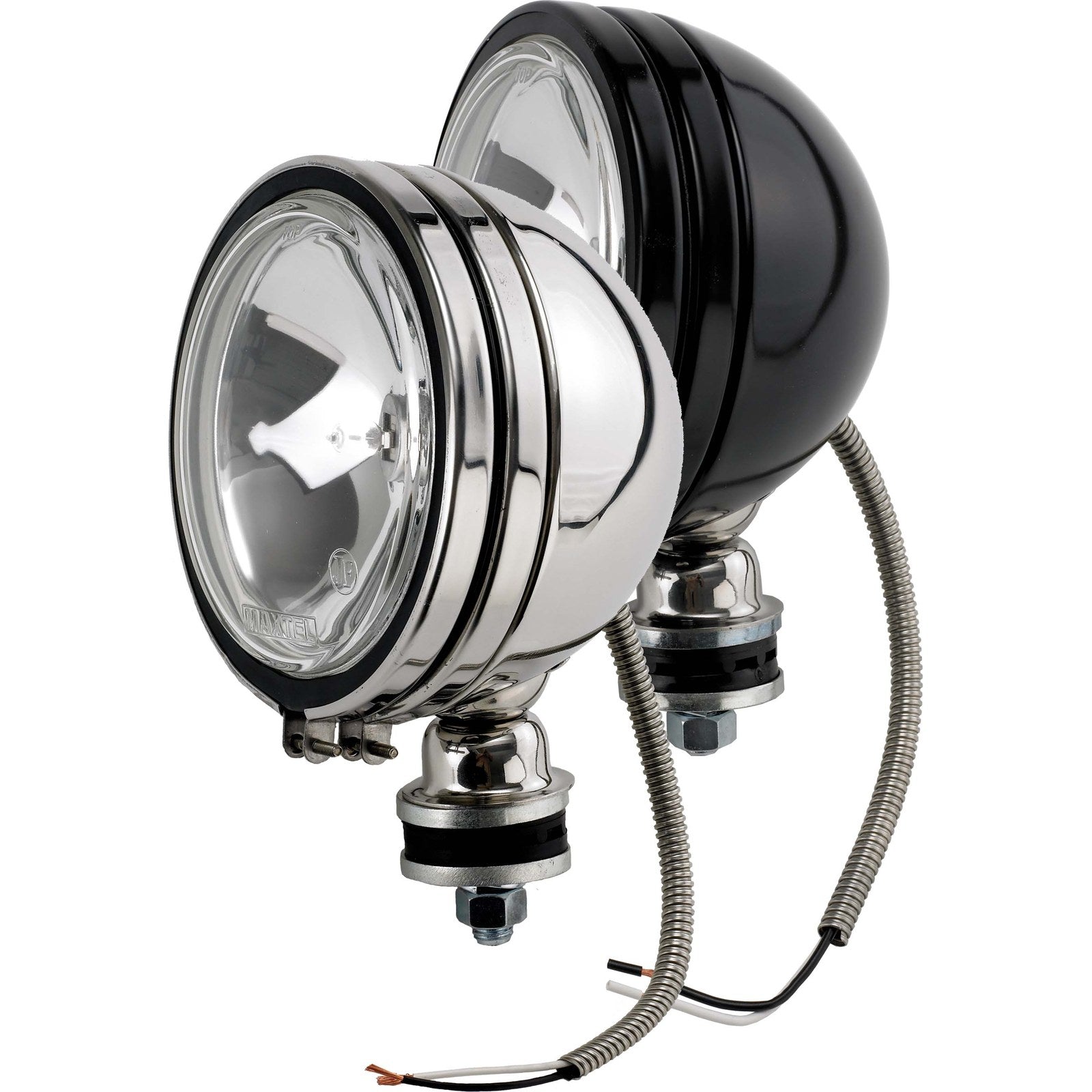 Phare off-road 6" noir 12V 100W avec cache – Ford Ranger 4x4
