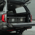 Plancher coulissant + double tiroirs Pro//Top – Ford Ranger & Raptor T9 (2023+) double cabine – vue 1