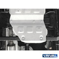 Plaque de protection boîte de transfert aluminium RIVAL – Ford Ranger T6 à T9 (2012->) – vue 1