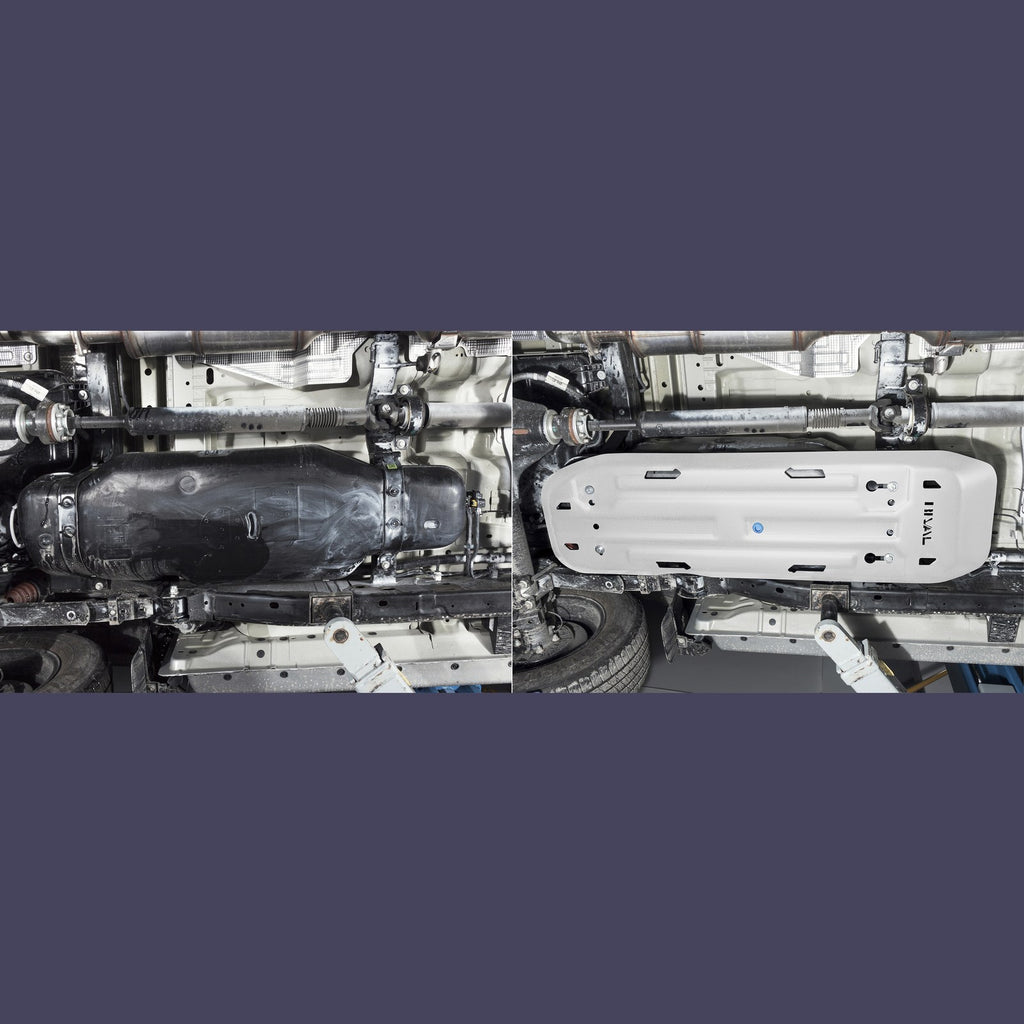 Plaque de protection réservoir RIVAL alu 6 mm – Ford Ranger T8/T9 (2019-2023+) – vue 2