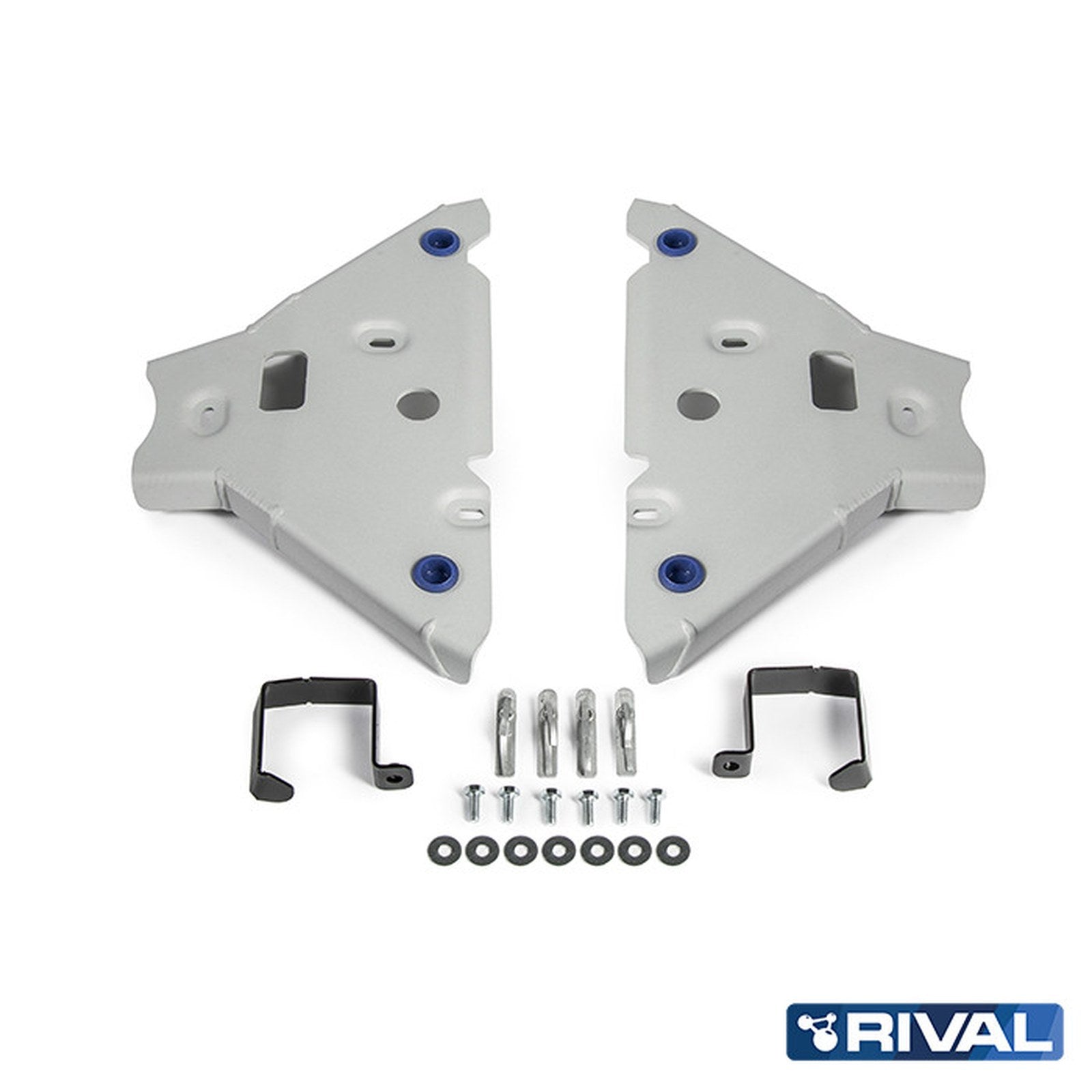 Plaque de protection triangle avant aluminium RIVAL – Ford Ranger T6 à T9 (2012->)