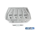 Plaque de protection radiateur aluminium RIVAL – Ford Ranger T6 à T9 (2012->)
