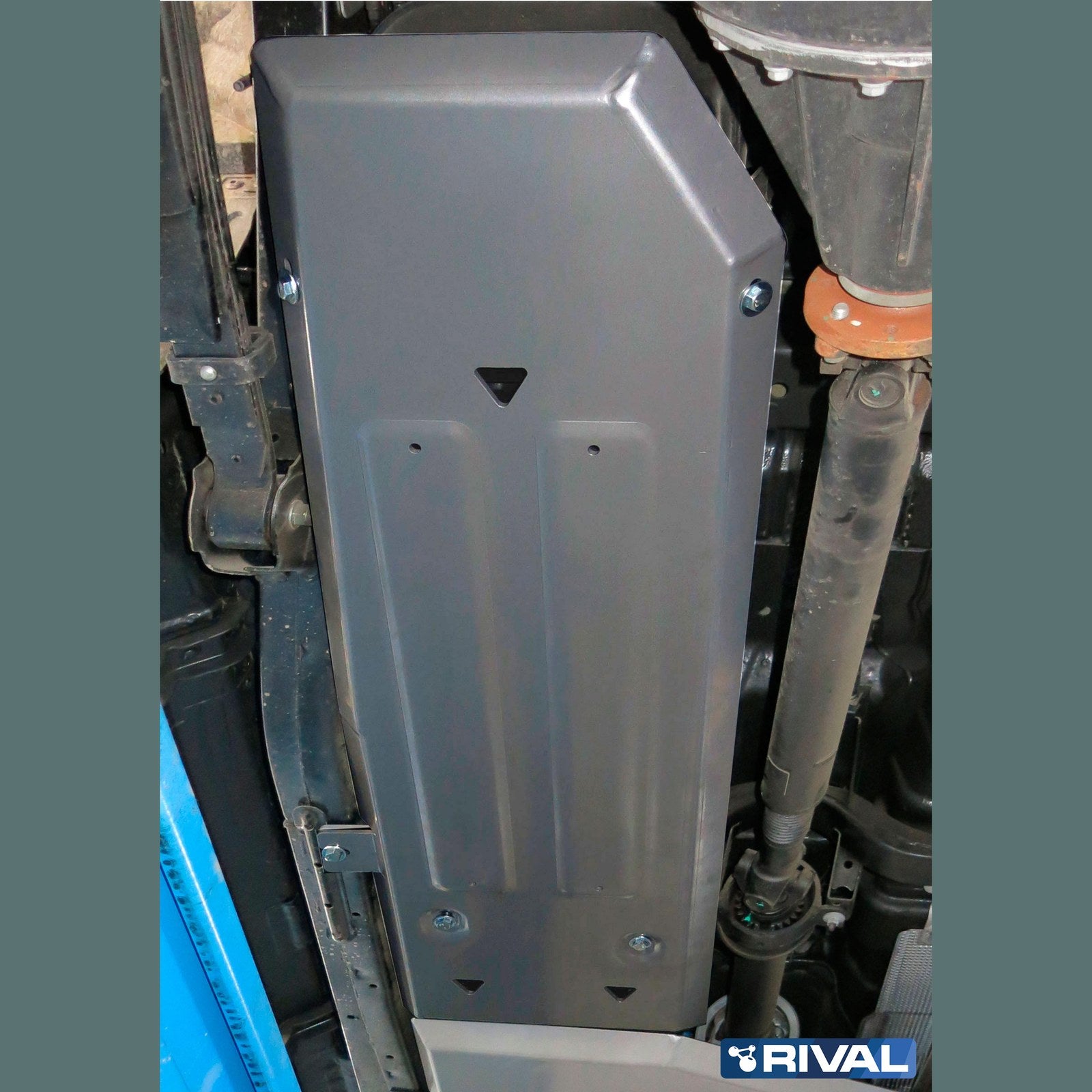 Plaque de protection réservoir aluminium RIVAL – Ford Ranger T6/T7/T8 (2012-2023) – vue 2