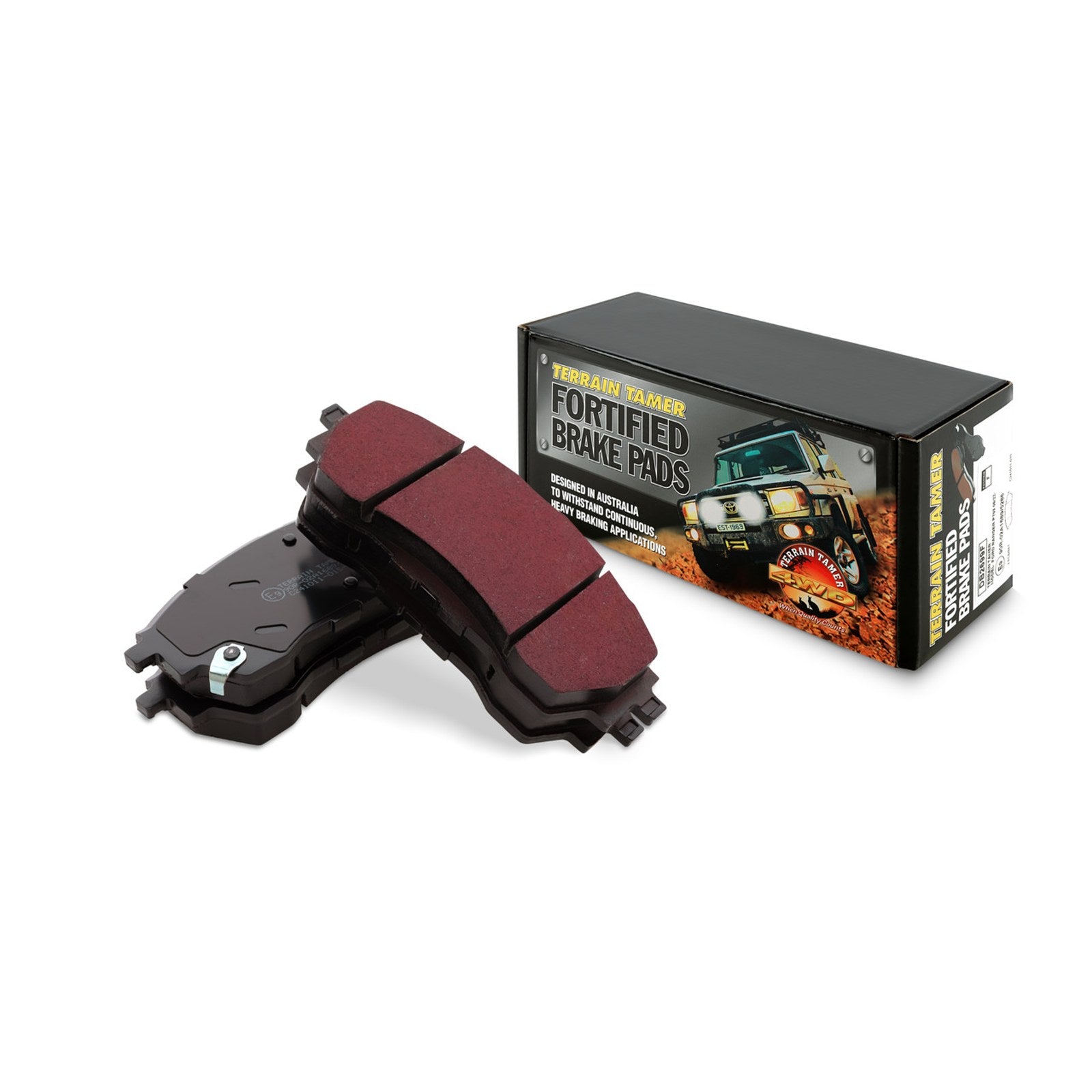 Plaquettes de frein avant fortifiées saux xl et xls Terrain Tamer Ford Ranger