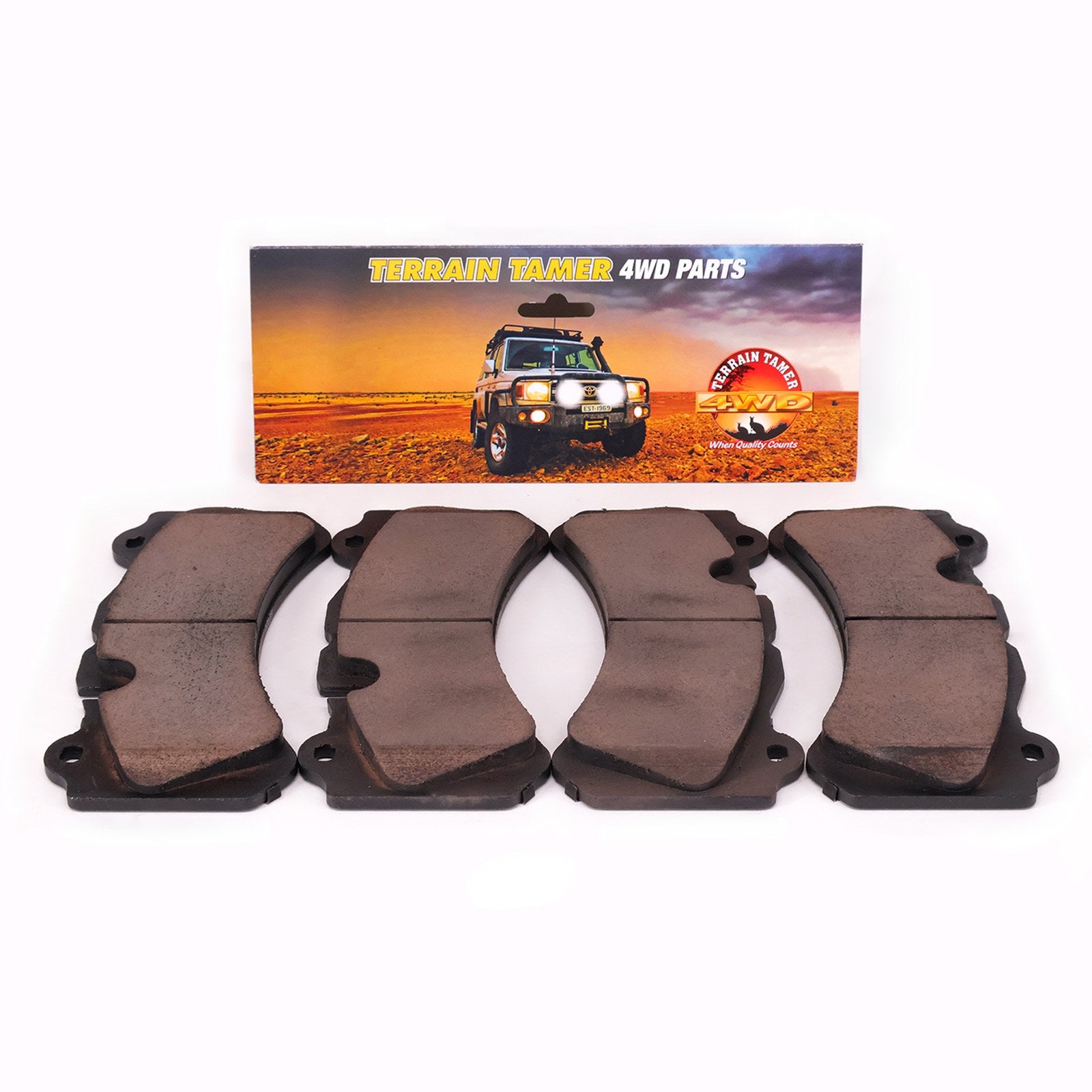 Plaquettes de frein pour ttbbk09 Terrain Tamer Ford Ranger