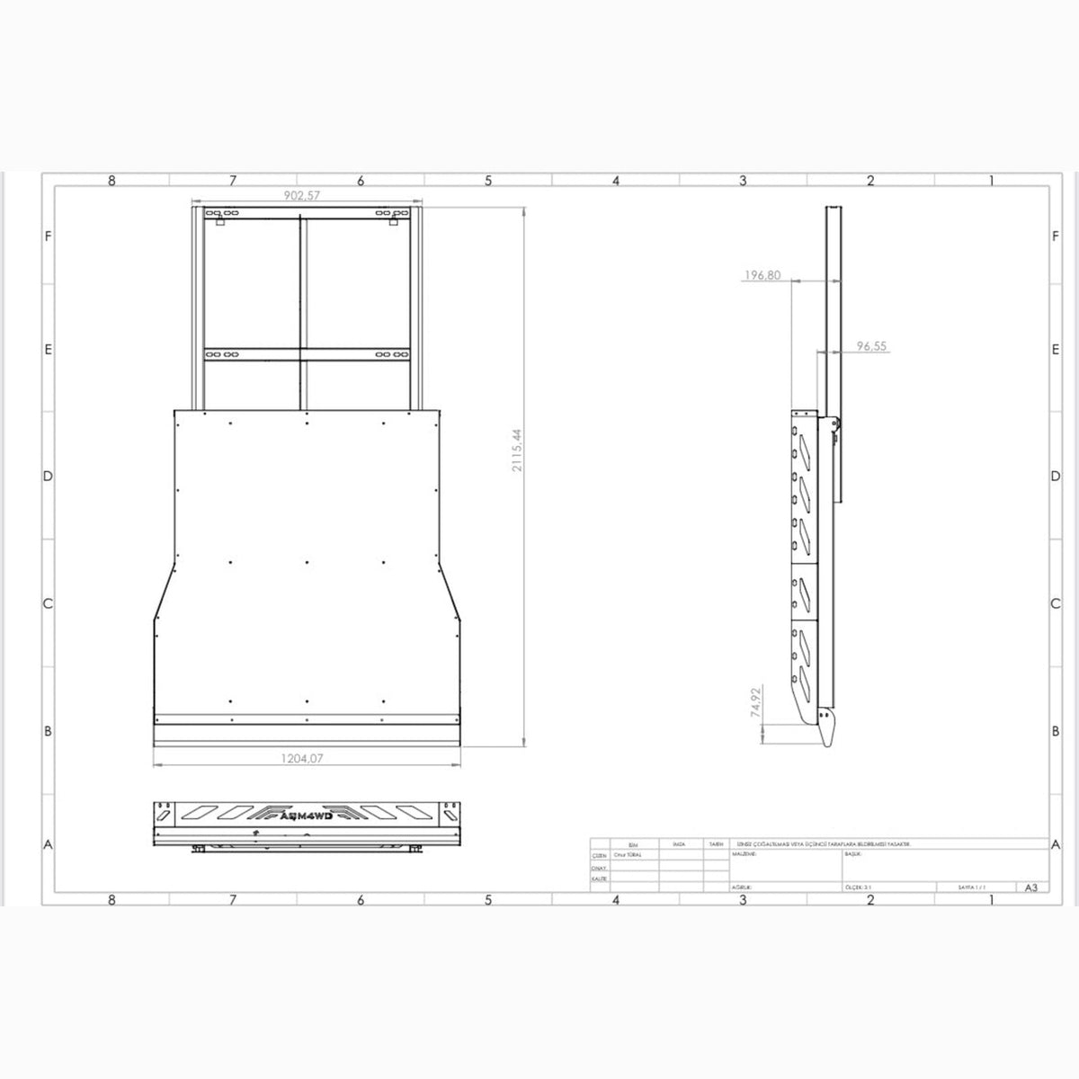 Plateau coulissant de benne Pickup-FRA – Ford Ranger & Raptor – vue 18