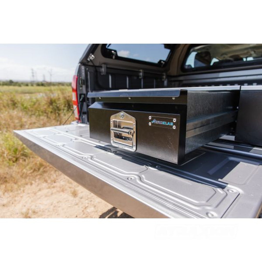 Plateau coulissant + double tiroirs Aeroklas – Ford Ranger T9 (2023+) double cabine – vue 5