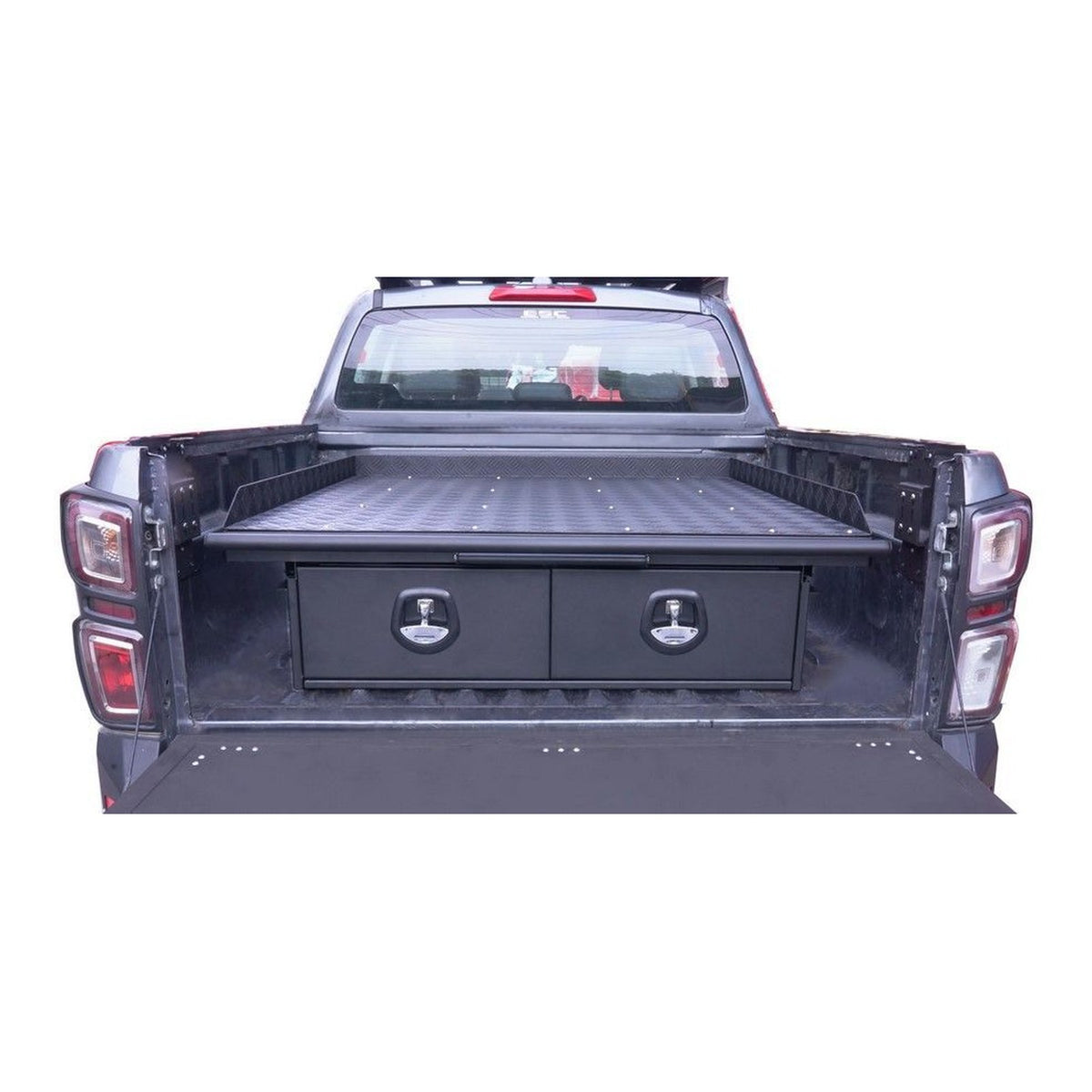 Plateau coulissant + double tiroirs Pickup-FRA – Ford Ranger & Raptor – vue 2