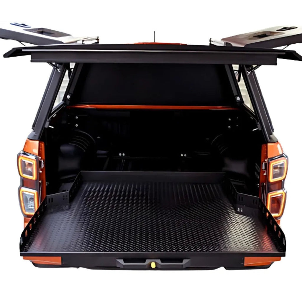 Plateau coulissant RUUUD sans perçage – Ford Ranger & Raptor – vue 3