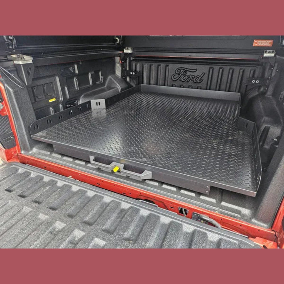 Plateau coulissant RUUUD sans perçage – Ford Ranger & Raptor – vue 5