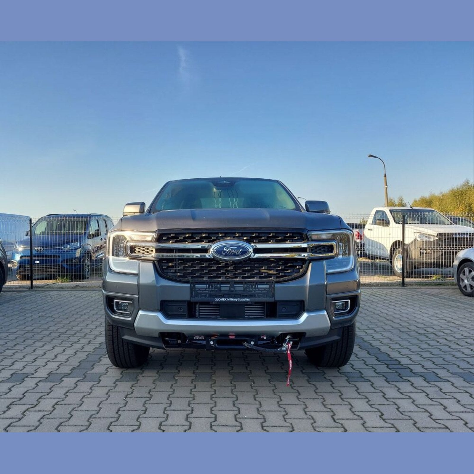 Platine de treuil pare-chocs origine – Ford Ranger T8/T9 (2019-2023, 2023+) – vue 1
