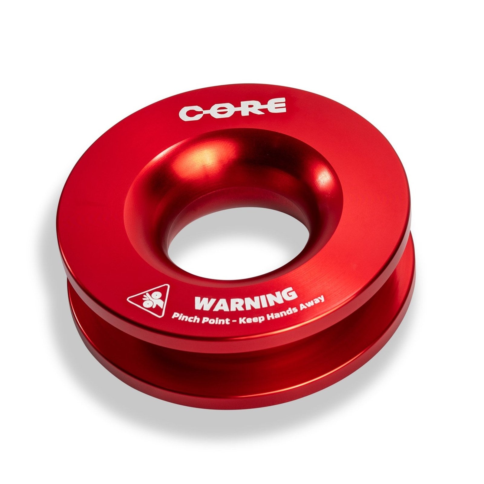 Poulie de renvoi corde synthétique Donut 98mm 20.4T Rouge CORE – Ford Ranger – vue 1