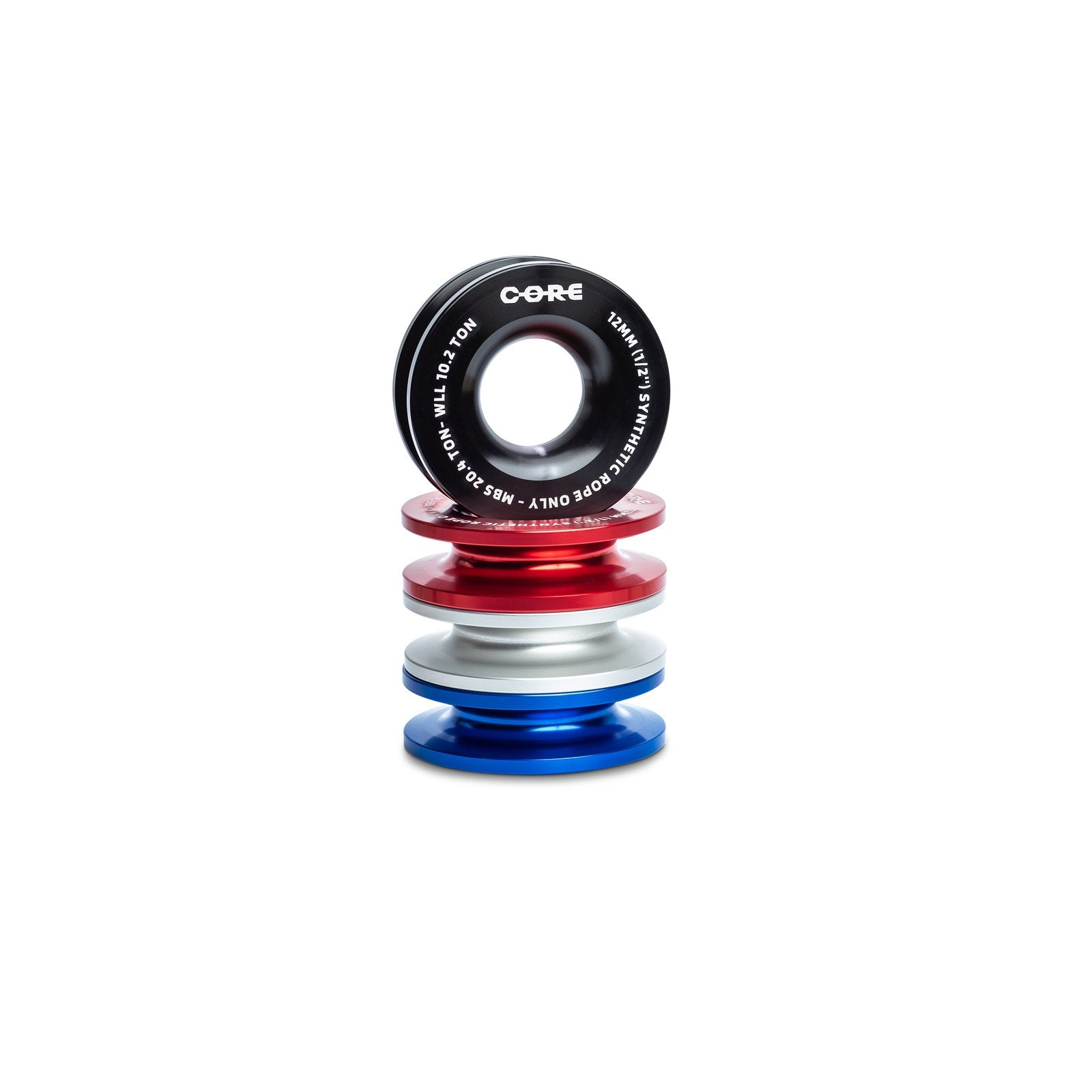 Poulie de renvoi corde synthétique Donut 98mm 20.4T Rouge CORE – Ford Ranger – vue 3