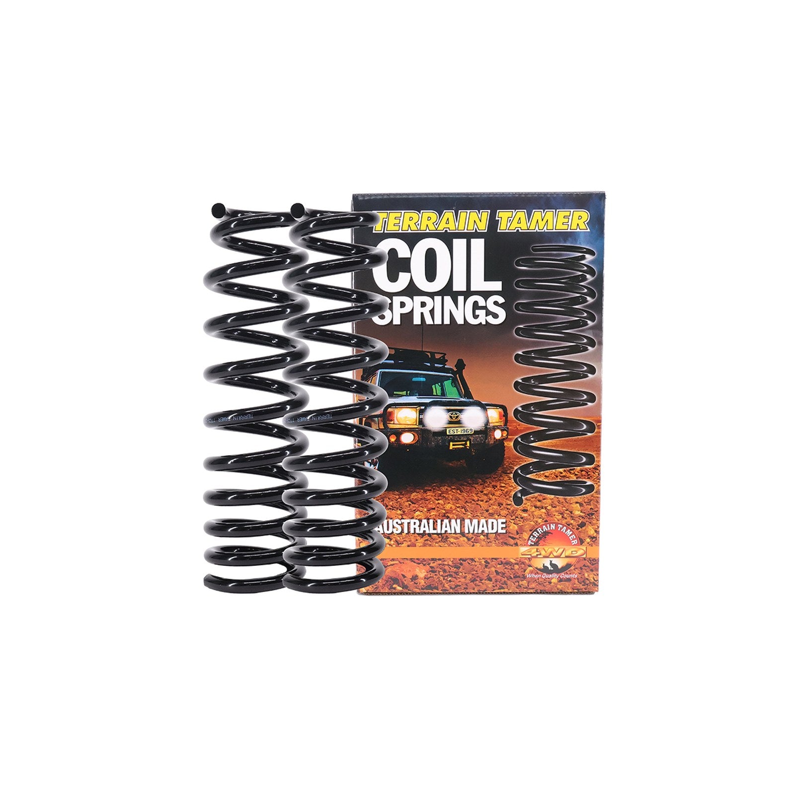 Ressorts à pas variable avant réhausse 30mm (voir notes) Terrain Tamer Ford Ranger