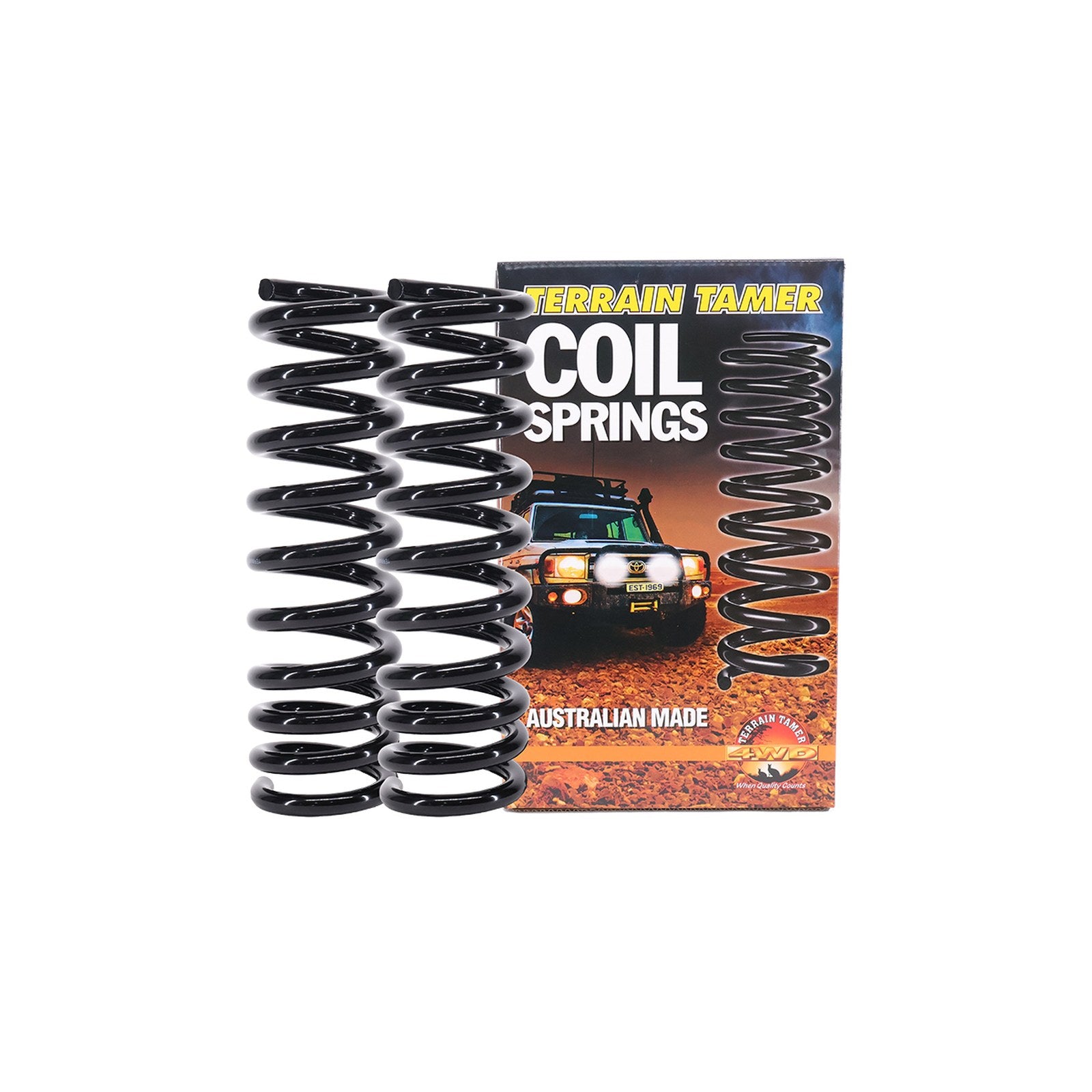 Ressorts a pas variable avant réhausse 40mm jusqu'a 50kg px3 Terrain Tamer Ford Ranger