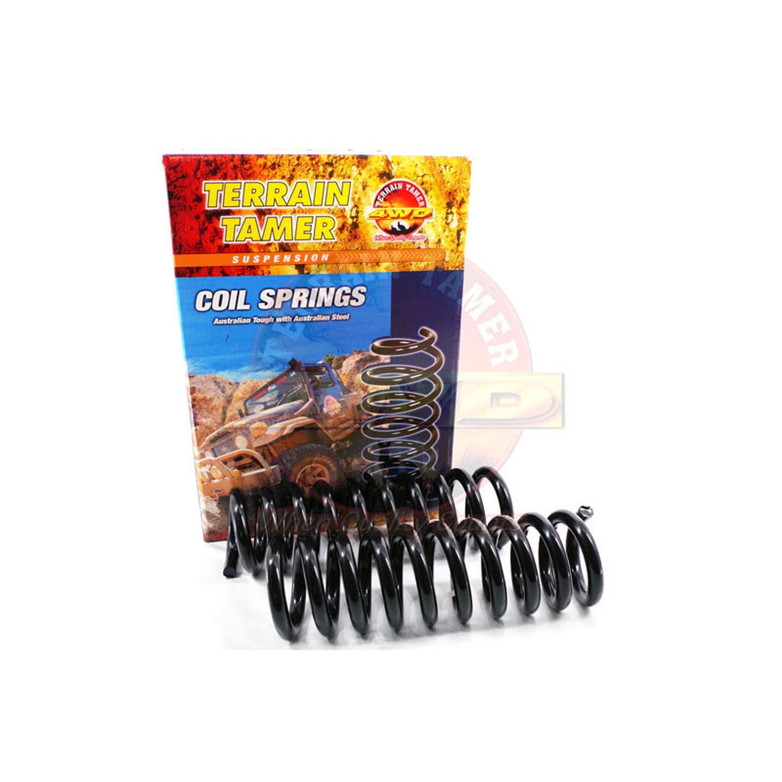 Ressorts avant réhausse 40mm entre 50kg et 100kg px3 Terrain Tamer Ford Ranger