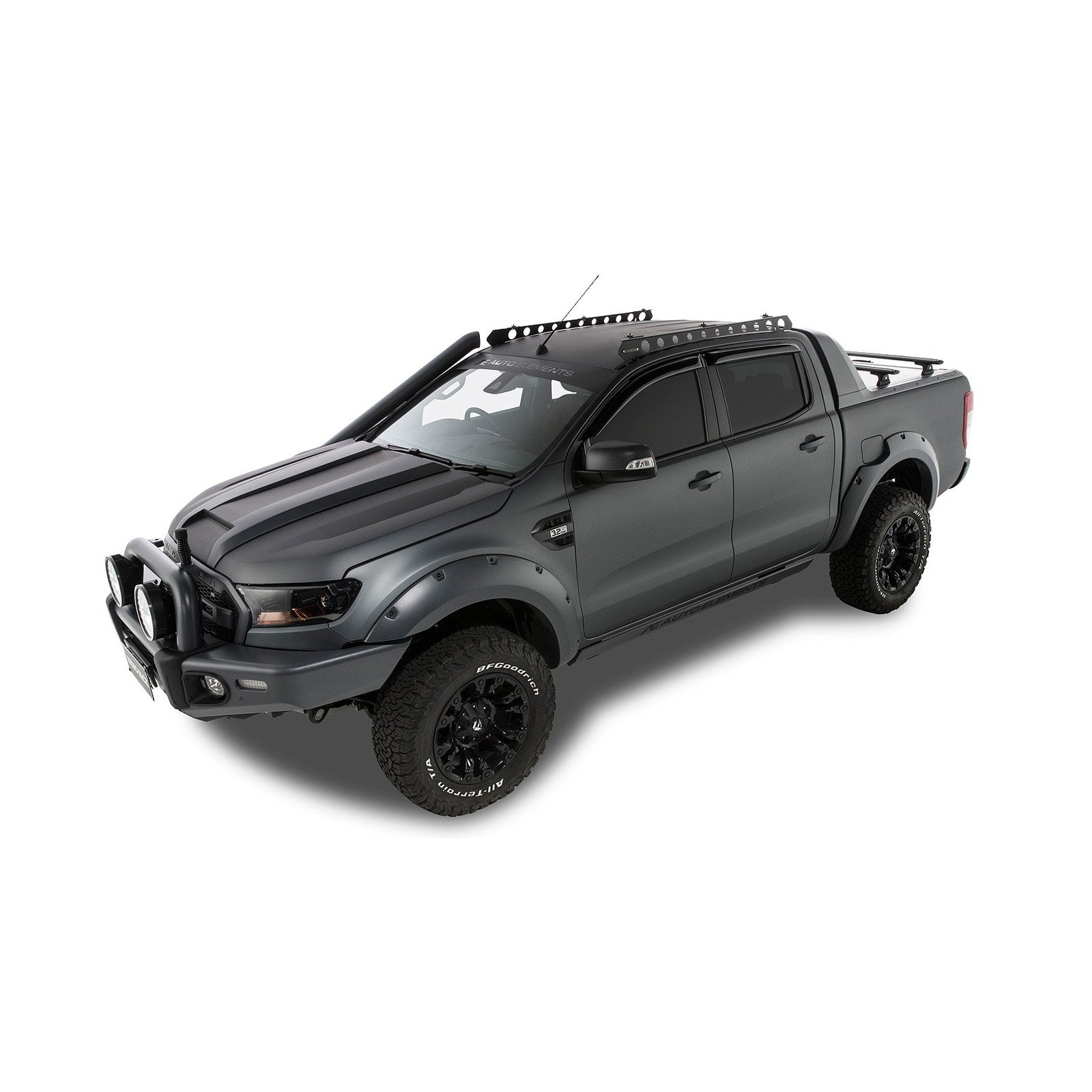 Système de montage Backbone Rhino-Rack – Ford Ranger Wildtrak T6/T7/T8 & Raptor (2012-2023) – vue 2