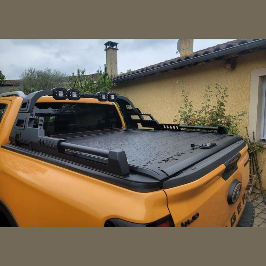 Rideau de benne coulissant aluminium Pickup-FRA – Ford Ranger & Raptor – vue 2