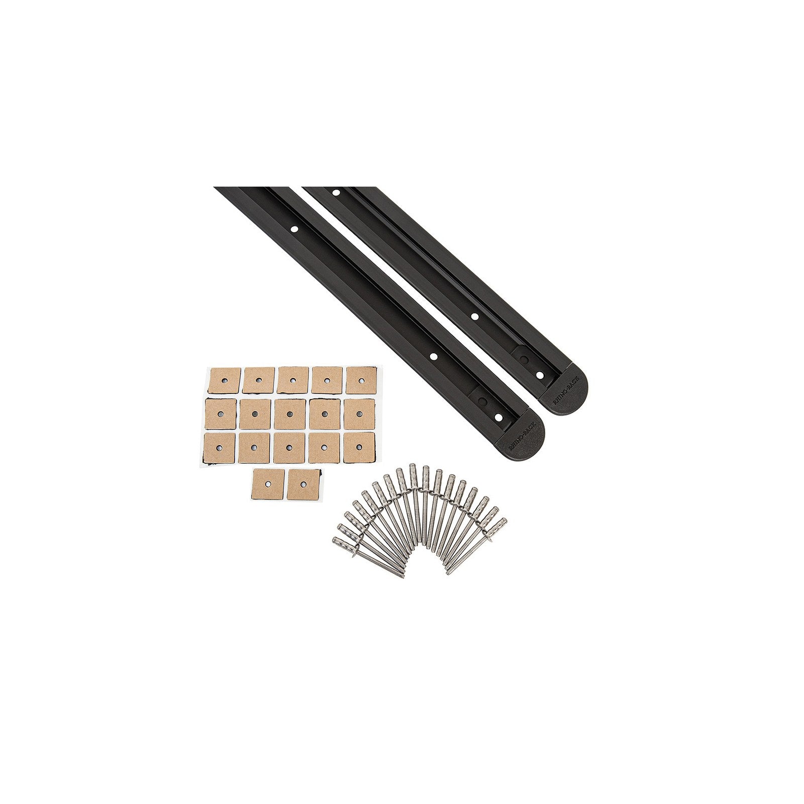 Rails de fixation RTS Rhino-Rack Double Cab – Ford Ranger T6 à T9 & Raptor (2012-2023+)