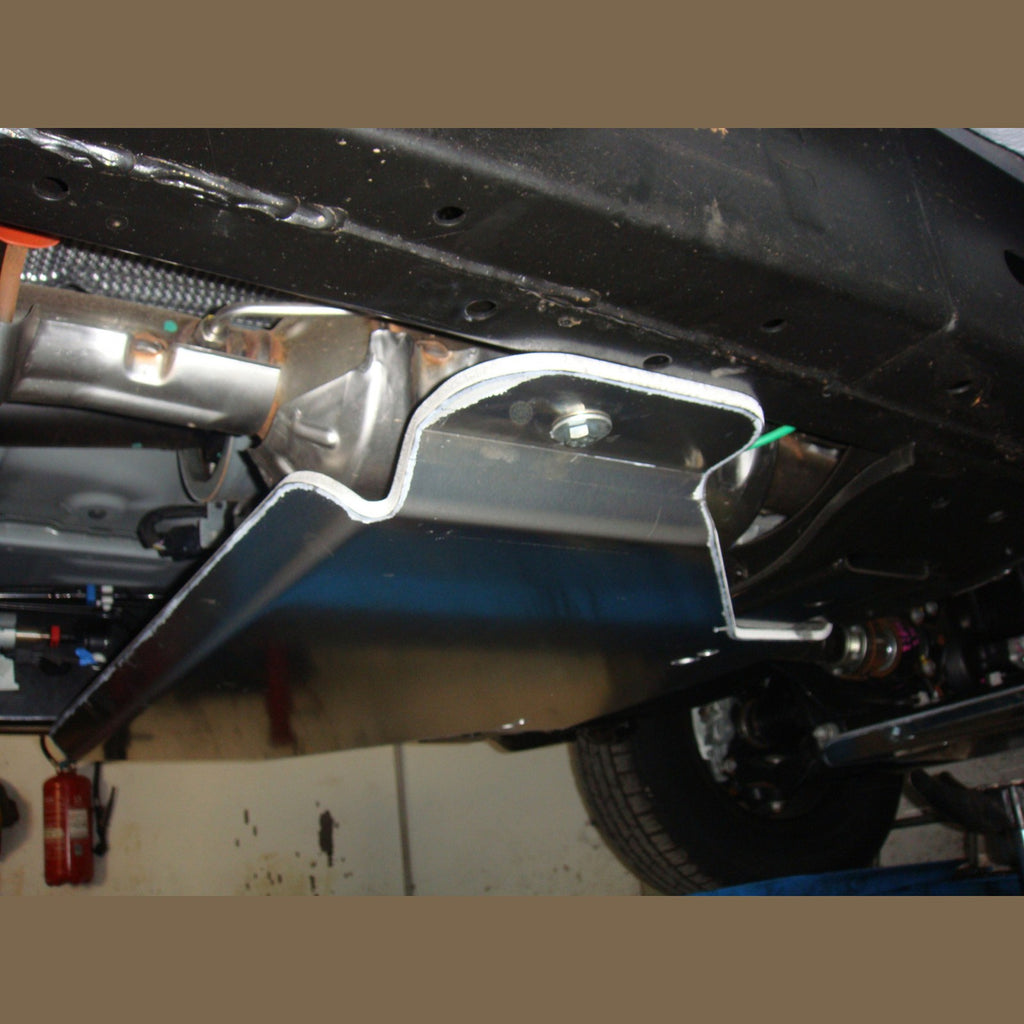 Ski de protection boîte de transfert aluminium 8 mm N4-Offroad – Ford Ranger T6/T7/T8 (2012-2023) – vue 3