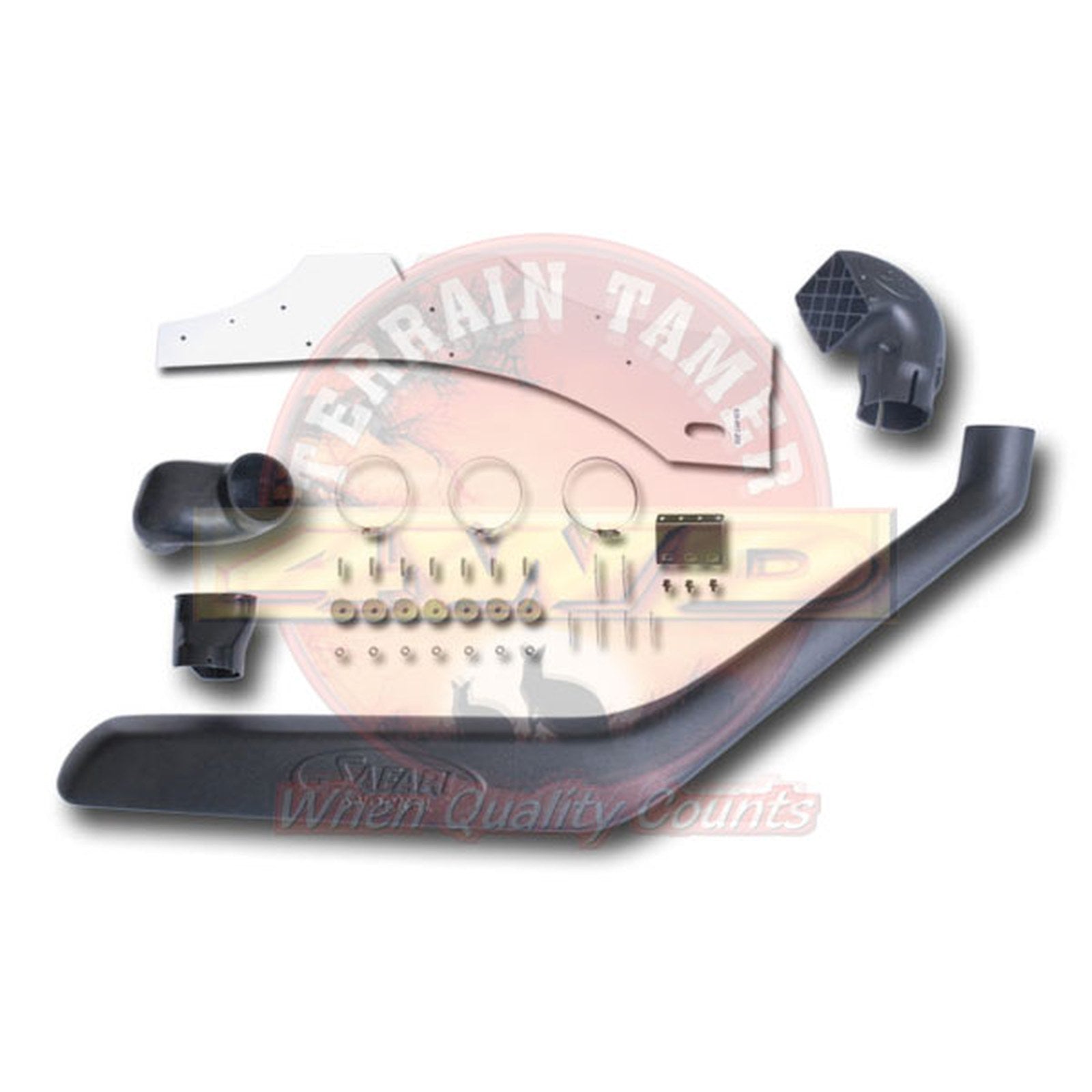 Snorkel Ford Ranger diesel weat 3.0l l/h/s mount Terrain Tamer