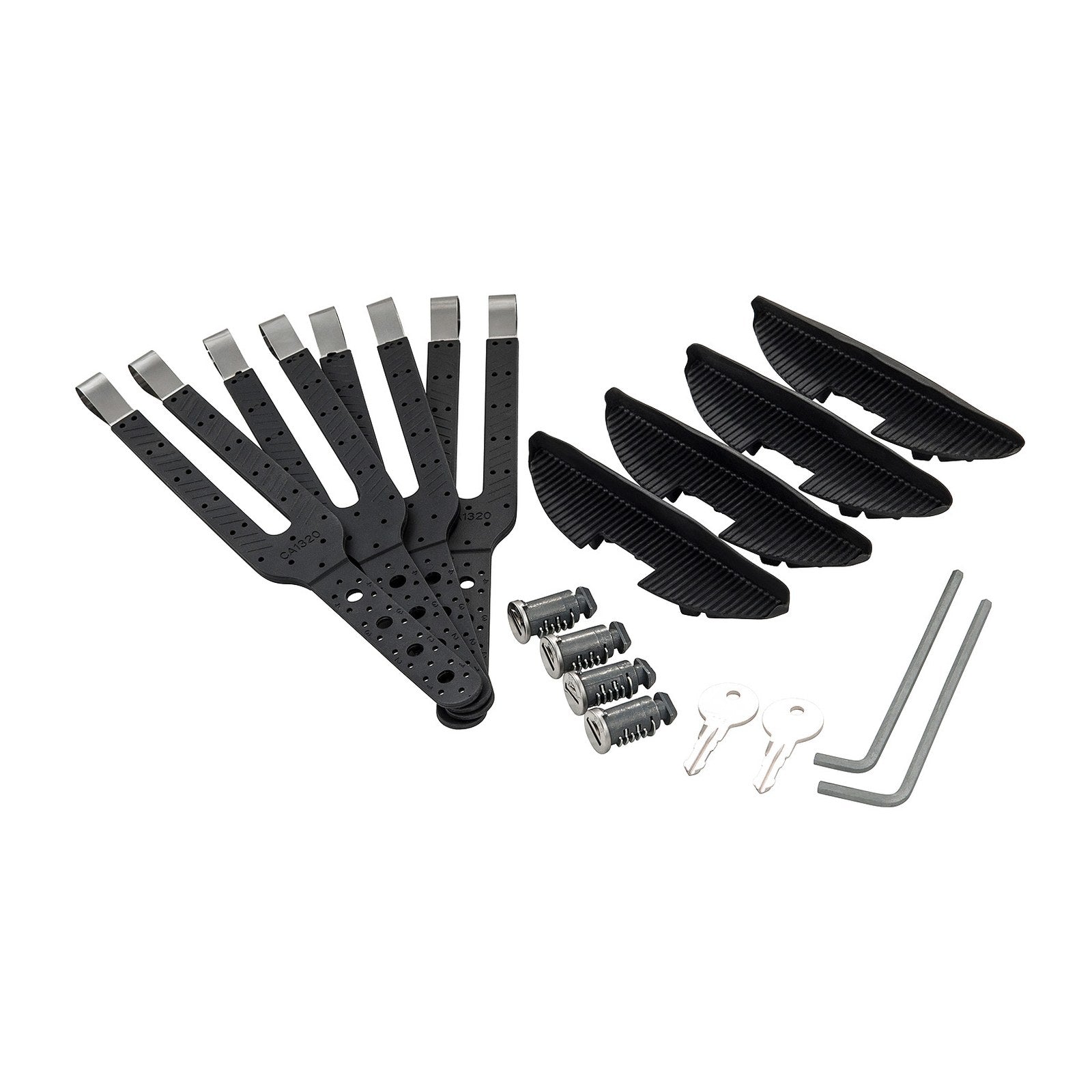 Kit de fixation StealthBar sangle courte Rhino-Rack – Ford Ranger T6 à T9 & Raptor (2012-2023+)