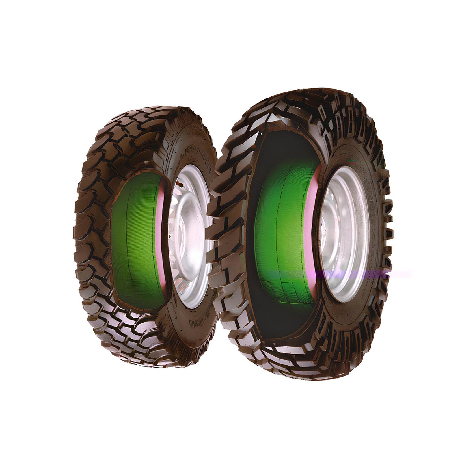 Système beadlock interne pneumatique SecondAir pour jante 16x7 16x8 16x9 SECONDAIR BEADLOCK Ford Ranger – vue 1