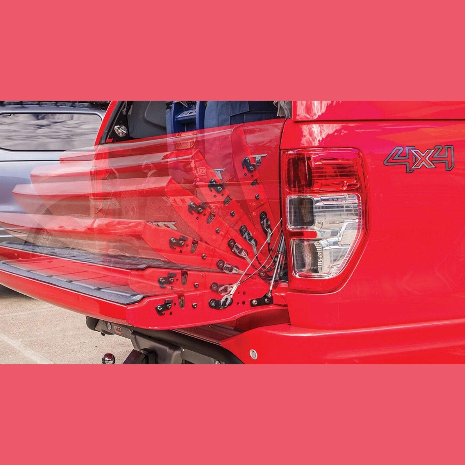Double vérins d'assistance de ridelle ARB – Ford Ranger T6/T7 (2012-2019) – vue 2