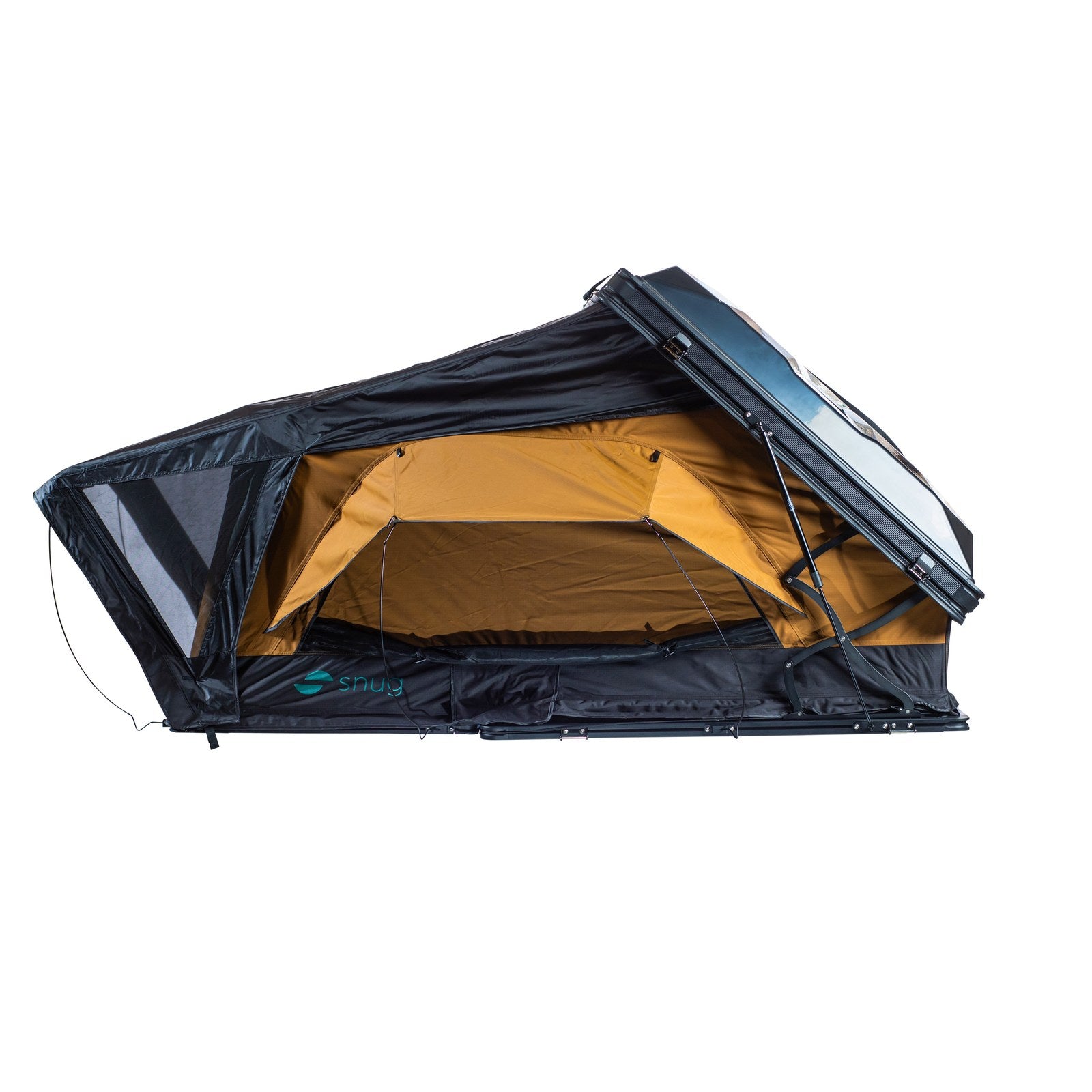 Tente de toit hybride aluminium SNUG Ecrins – Ford Ranger 4x4 – vue 4