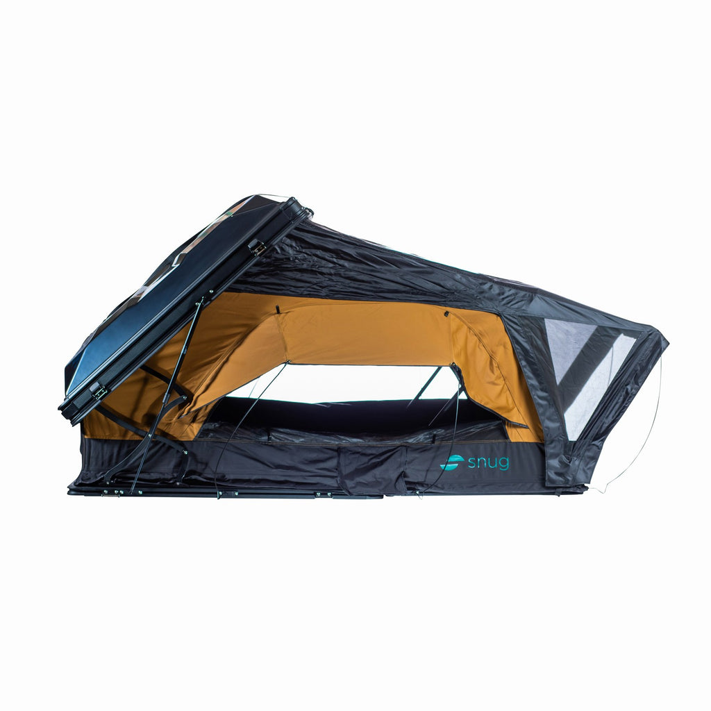 Tente de toit hybride aluminium SNUG Ecrins – Ford Ranger 4x4 – vue 5