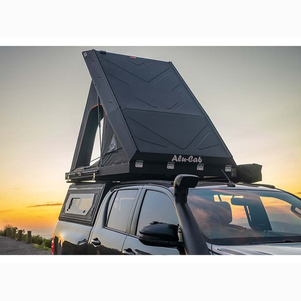Tente de toit rigide Alu-Cab Gen 3-R Expedition noire – voiture, SUV & 4x4 – vue 2