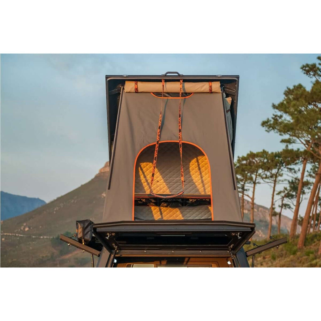Tente de toit rigide Alu-Cab Gen 3-R Expedition noire – voiture, SUV & 4x4 – vue 3